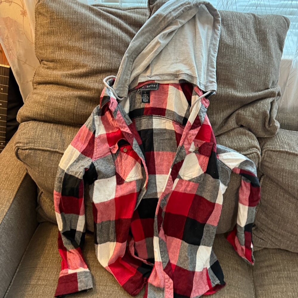 Polly Ester Flannel - M removable Hood